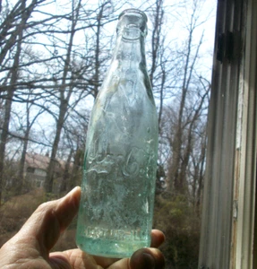 DECATUR,ILL RARE 1911 SCRIPT COCA COLA STRAIGHT SIDE COKE BOTTLE GEGRABEN IN VIDEO - Bild 1 von 7
