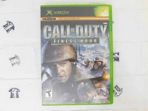 Call of Duty: Finest Hour - Videojuego Microsoft Xbox con estuche y manual - Imagen 1 de 5