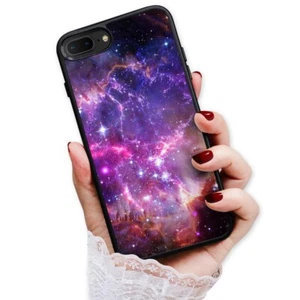 ( For iPhone SE 2 2020 4.7inch ) Back Case Cover AJ12493 Space Nebula - Photo 1 sur 6