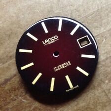 Vintage LANCO Mechanical Watch Dial - Measures Approximately 30 mm