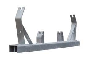 Tragrollenstation für Bandbreite 800 mm, 20/30°, Muldenstation für Überlandband, - Bild 1 von 24