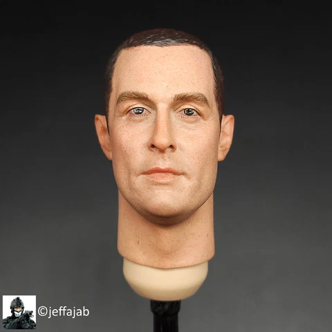 1:6 Ujindou WWII The Big Red One Male Head Sculpt for 12" Figures Cover