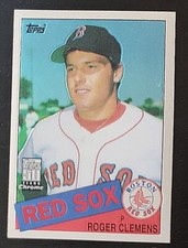      2001 Topps Chrome   Through the Years   Reprints #31   Roger Clemens 1985  