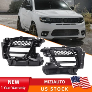 Fog Light Cover Bezel For Jeep Grand Cherokee 2017-2022 Driver & Passenger Side - Picture 1 of 10
