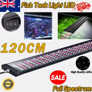 120CM Fish Tank Light Lighting Full Spectrum Aqua Plant Aquarium Light LED Lamp - Picture 1 of 9