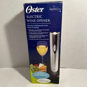 Oster Elektrischer Kabelloser Weinflaschenöffner Steuerung Folienschneider Aufladbar - Bild 1 von 11