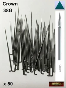 M01228x50 MOREZMORE Bulk 50 Felting Needle 38G FINE MEDIUM Dry Needle Felting - Picture 1 of 2