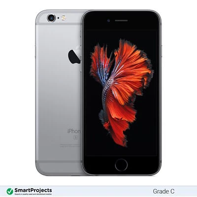 Apple iPhone 6s Gris Espacial 16GB Grado C - Desbloqueado Smartphone - Imagen 1 de 4