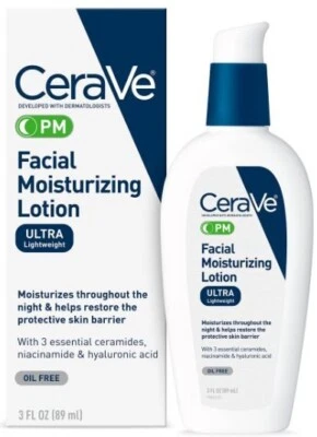 Cerave PM 3fl oz Facial Moisturizing Lotion - (CVE53745) - Image 1 of 4
