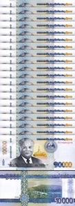 Lao Laos 10000 Kip 2020, UNC, 20 Pcs LOT, P-41B, Prefix AA - Picture 1 of 5