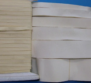 10 Yards Vintage französisches Ripsband Petersham Baumwolle Viskose Hut - Bild 1 von 2