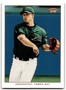 2002 Topps 206 Brent Abernathy Baseball Cards #106