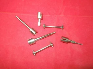 TAMIYA FROG / BRAT REAR AXLES DOGBONES AXLE SHAFTS DRIVE SET NEW BLACKFOOT - Picture 1 of 1