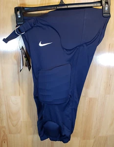 Nike Boys Large 3.0 Recruit Padded Football Dri-Fit Shorts Navy 908738-419 NWT - Picture 1 of 9
