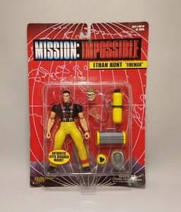 1996 Tradewinds Toys Mission: Impossible Ethan Hawk "Fireman" Action Figure NIB - Picture 1 of 4