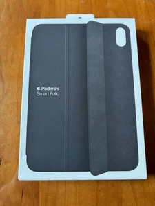 Original Black Apple Smart Folio Case for iPad Mini 6th 7th Gen MC2Q4ZM/A - Picture 1 of 3