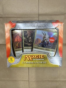 MAGIC THE GATHERING COMMANDER TÍTERES POLÍTICOS Nuevos *Sellados de fábrica* - Imagen 1 de 6