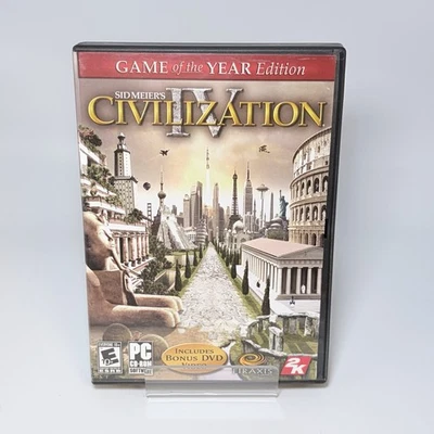 Sid Meier's Civilization IV - Game of the Year Edition - PC Game - Complete - Image 1 of 4