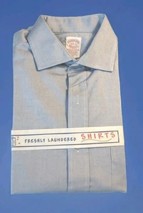 Vintage Brooks Brothers Makers LS Shirt 15,5 - 3 Made in USA Supima Cotton - Blau - Bild 1 von 7