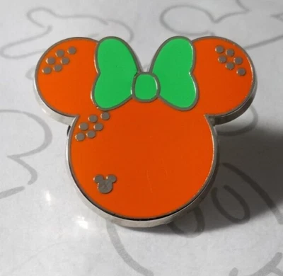 Pin naranja Minnie Mouse iconos de frutas 2017 oculto Mickey DLR Disney 119765 Foto 1 de 2
