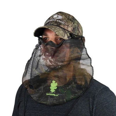 BunkerHead Bug Mesh Camo Head Concealment System, Mossy Oak Breakup - Image 1 of 4