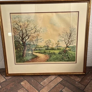 Paris Etching Society NY USA, Sidney Z. Lucas Etching Print, Paul Emile Lecomte - Picture 1 of 7