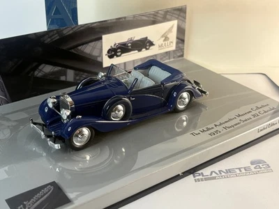 MINICHAMPS MULLIN 437091030 1935 HISPANO SUIZA J12 CABRIOLET 1:43 - Photo 1/4