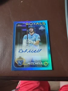 2024 Topps Pro Debut - Blue Autographs #PD-106 Blake Mitchell /150 (AU, RC) - Picture 1 of 3