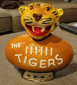 Vtg 1977 Jim Beam Bourbon Whiskey The Tigers Australian Football Decanter LSU - Picture 1 of 6