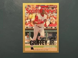 Aggiornamento Topps 2005 Ken Griffey Jr #UH166 Sporting News All-Star GOLD #'d /2005 - Foto 1 di 8