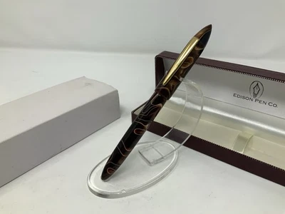 Pluma Estilográfica Edison Pen Company Nouveau Premiere Cappuccino Foto 1 de 4