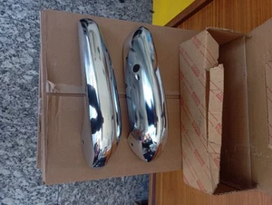TOYOTA KE 20/25 ORIGINAL PAIR REAR BUMP SIDE BARS OEM #52152/3-19095. - Picture 1 of 4