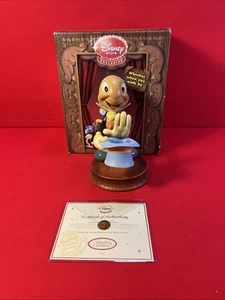 Disney Limited Edition Whistling Jiminy Cricket Figurine W/COA. New! - Picture 1 of 8