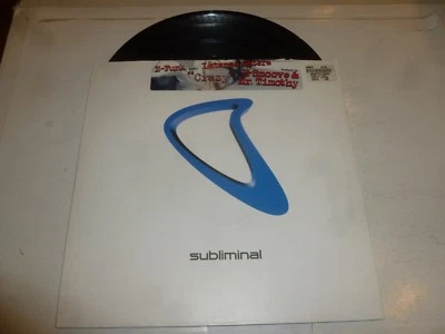 E-FUNK feat LATANZA WATERS - Crazy - UK 2-track 12'' Vinyl Single - Imagem 1 de 4