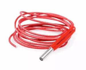 2 x Riscaldatore AGGIORNATO 12V 40W per stampante Prusa 3D Reprap estrusore Hotend 6x20mm - Foto 1 di 5