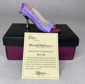 Just the Right Shoe, Bow Me, c. 2000 Collection, JTRS - Picture 1 of 6