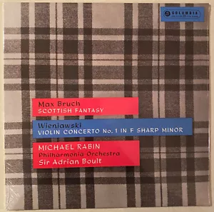 MICHAEL RABIN Bruch Wieniawski Violin Concertos Adrian Boult 180 gram SEALED LP - Picture 1 of 2