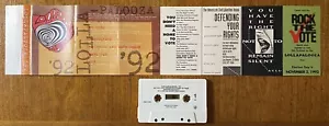 LOLLAPALOOZA '92 US ORG Promo Only CASSETTE SOUNDGARDEN Pearl Jam RHCP - Picture 1 of 6