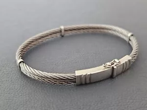 Handmade African Tuareg Silver Bracelet Jewelry Gypsy Hippy Stainless Steel - Picture 1 of 5