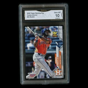 Yordan Alvarez RC 2020 Topps Opening Day Rookie Astros Gem MT 10 - Picture 1 of 2