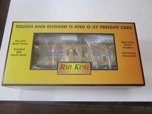 MTH RAIL KING UNION PACIFIC BAY WINDOW CABOOSE 30-4225C NEU IM KARTON ROBUST ROBUST O-27 - Bild 1 von 5