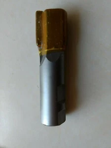 1 1/8" DIA. CARBIDE TIPPED END MILL 2 STRAIGHT FLUTES 1" SHANK DIA. MADE IN USA - Picture 1 of 12
