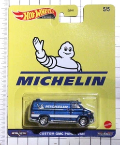 Hot Wheels 2020 Car Culture, Custom GMC Panel Van, blau mit Michelin Tampo - Bild 1 von 1