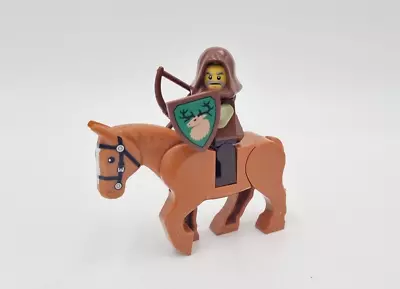 Lego Ritter Reiter Forestmen Figur Burg Waldläufer Castle Schild Forestman