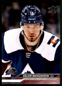 Valeri Nichushkin 2023-24 Upper Deck #43 NHL Avalanche ID:84619