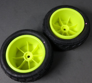 1/8 Scale Pair of Rear Buggy Wheels and Tires 85mm x 35mm