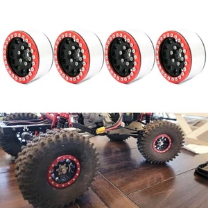 4x Alloy 1.9" Beadlock Wheel Rim For 1/10 RC Crawler AXIAL SCX10 D90 TF2 CC01 - Picture 1 of 4