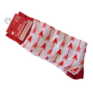 Zapatos San Valentín talla 6-12 blanco flechas rojas tiro con arco - Imagen 1 de 3