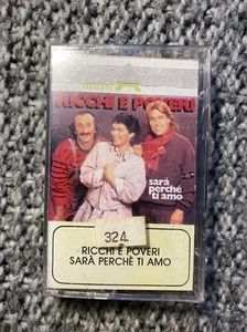 Cassette Tape New Sealed 1981 Ricchi E Poveri Sara Perche Ti Amo Baby Record - Picture 1 of 6