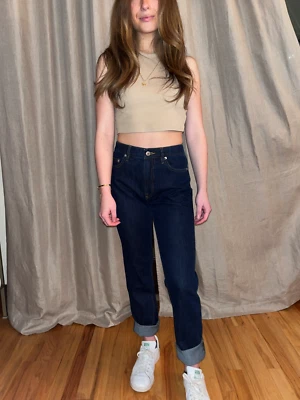 Pantalones de mezclilla rectos Club Monaco para mujer nuevos Foto 1 de 4